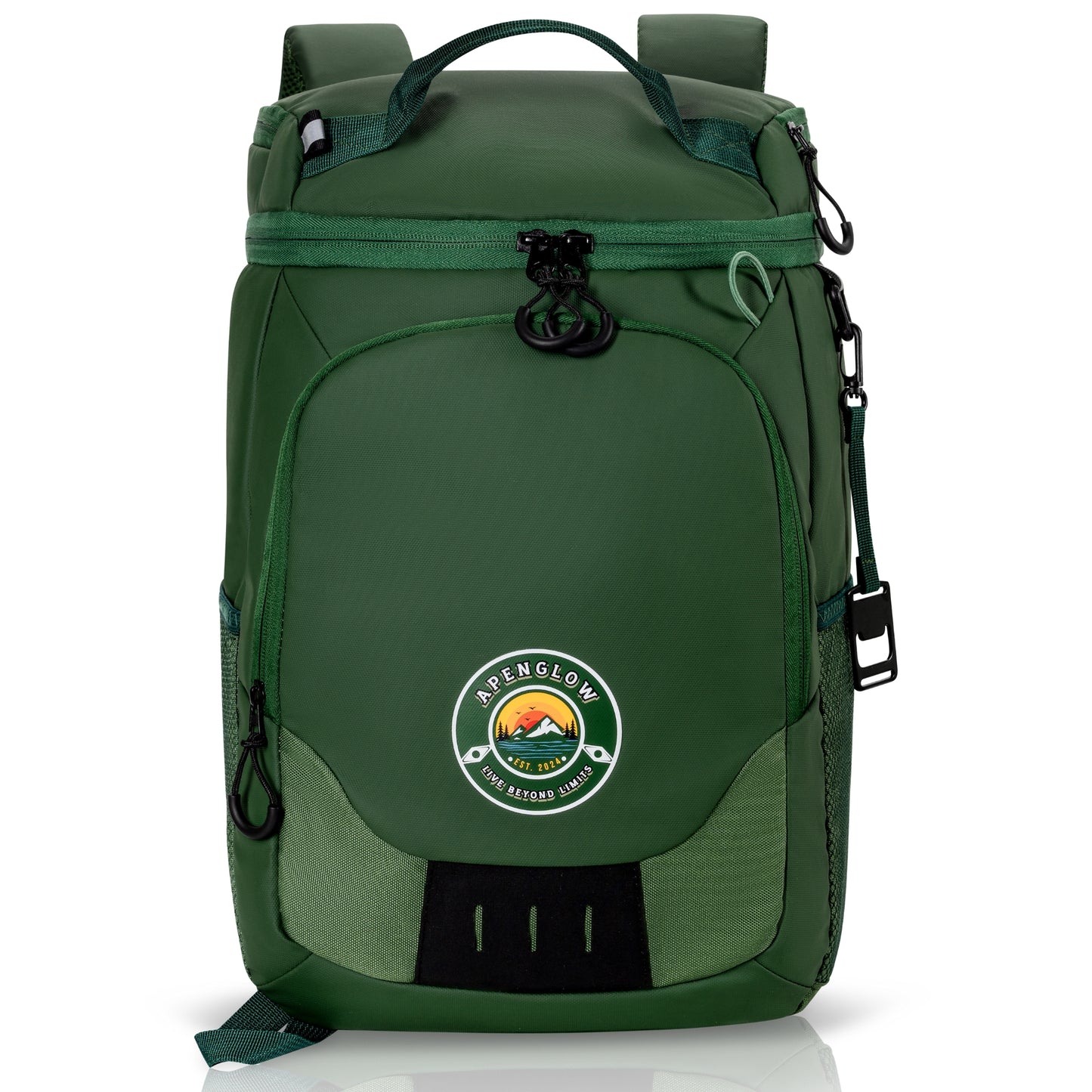 Apenglow's Leak Proof Backpack Cooler With Top and Side Compartments